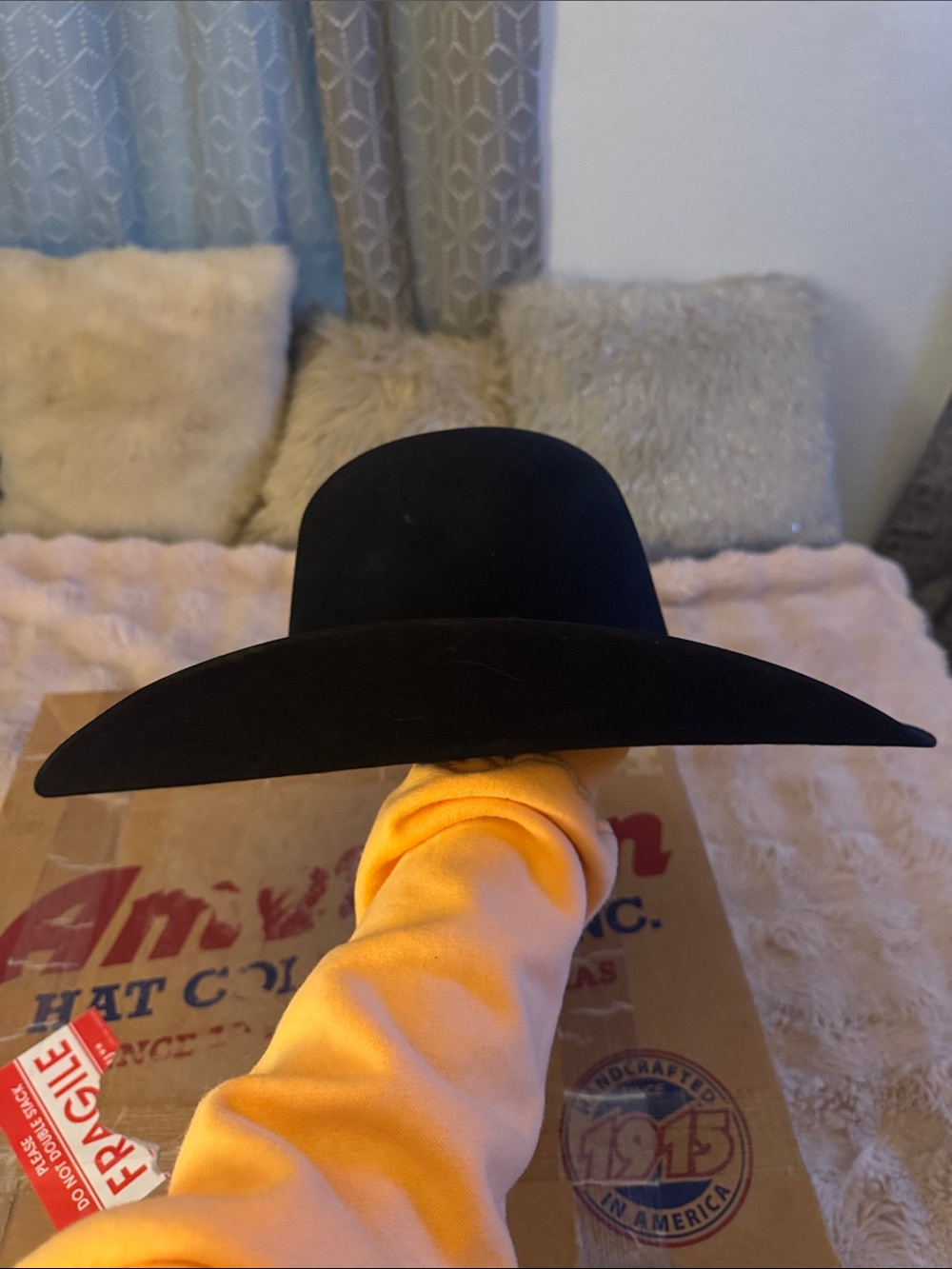 american felt cowboy hat - Picture 3 of 9